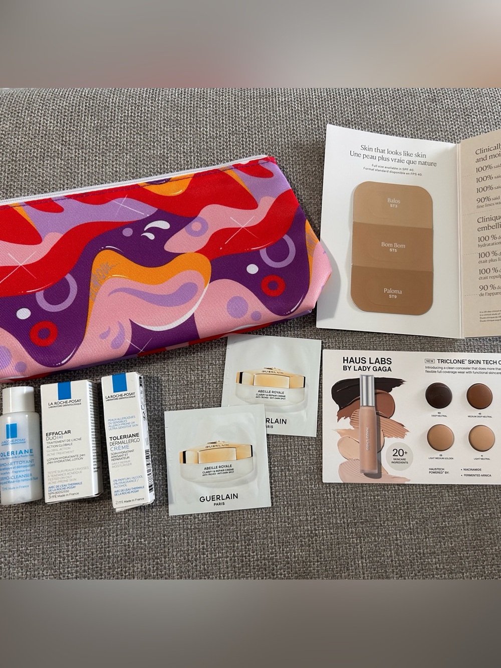 bundle 5- cosmetic bag + minis